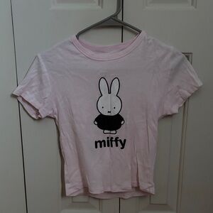 Miffy Light Pink Short Sleeve Tee